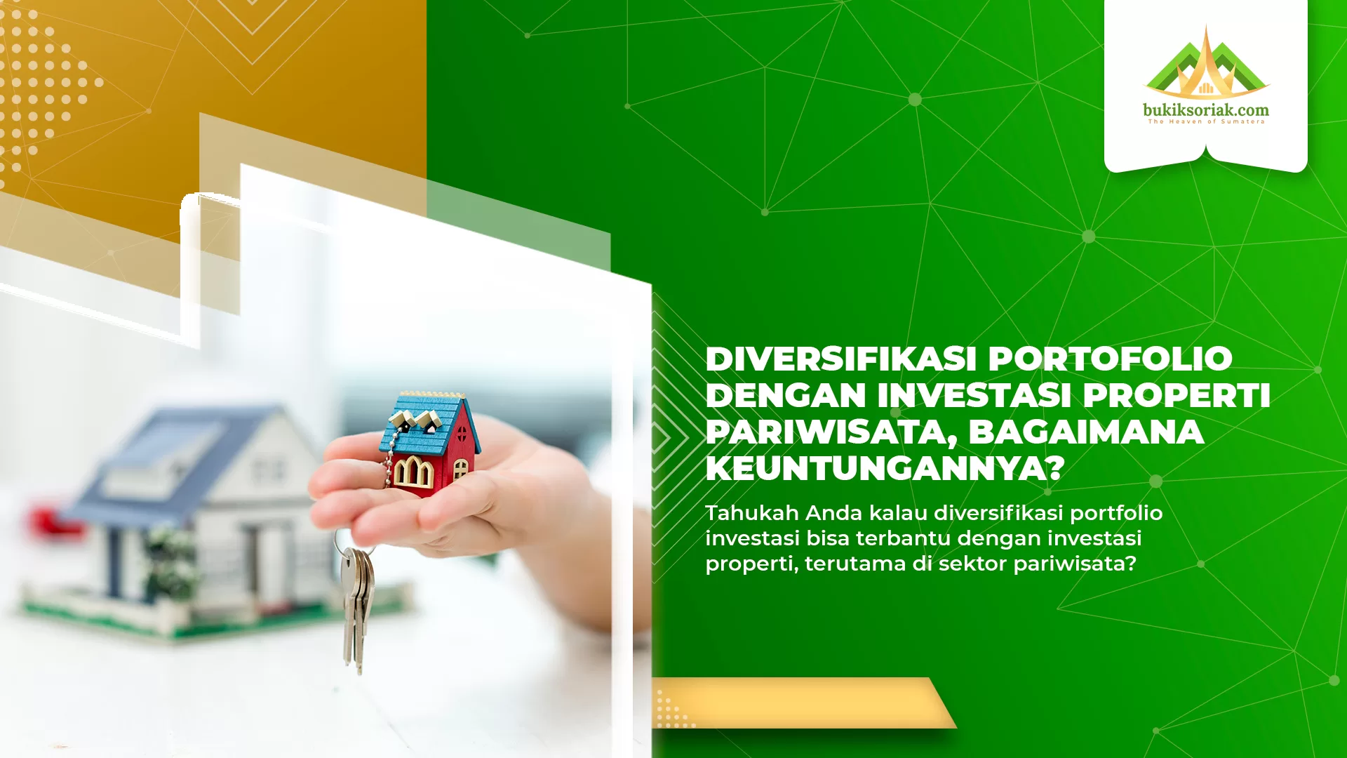 Diversifikasi Portofolio Dengan Investasi Properti Pariwisata - Bukik ...