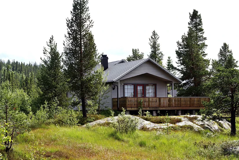 Sebuah homestay di alam sebagai investasi properti untuk traveler