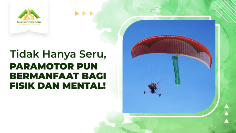 Inilah manfaat terbang paramotor bagi fisik dan mental