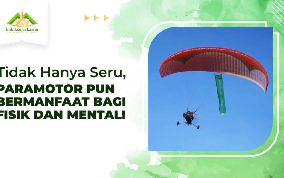 Inilah manfaat terbang paramotor bagi fisik dan mental