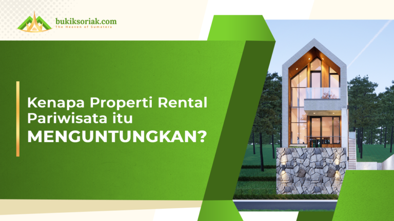 Properti rental pariwisata menguntungkan bagi investor.