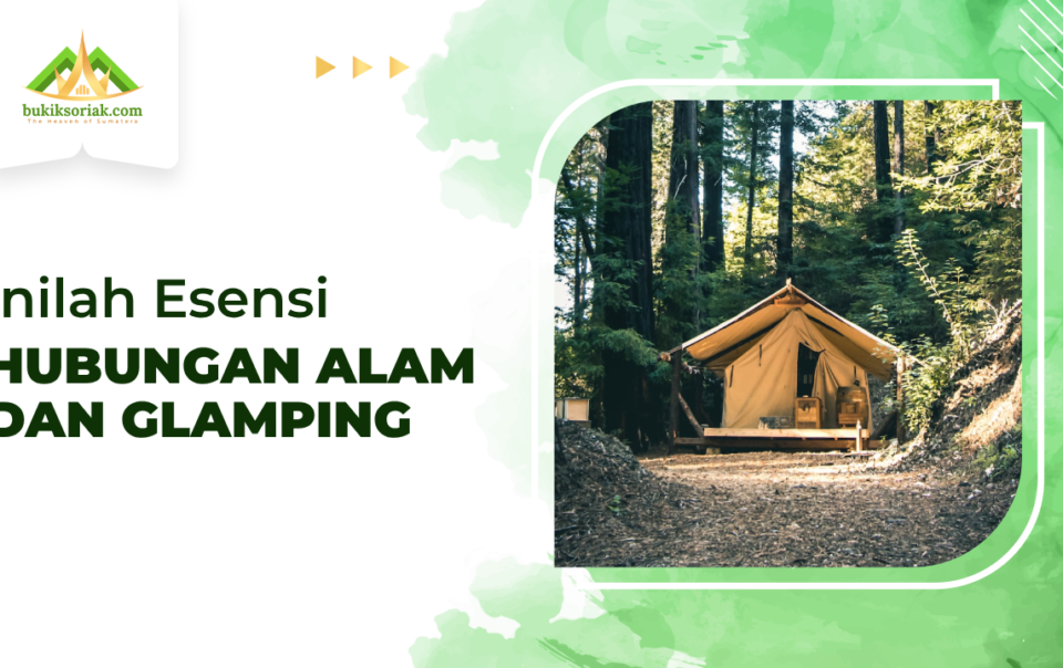 hubungan glamping dan alam