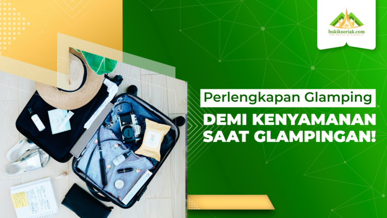 perlengkapan glamping yang dibawa